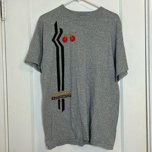 Anvil Men's Biketoberfest Brewery Bike Grey T-Shirt